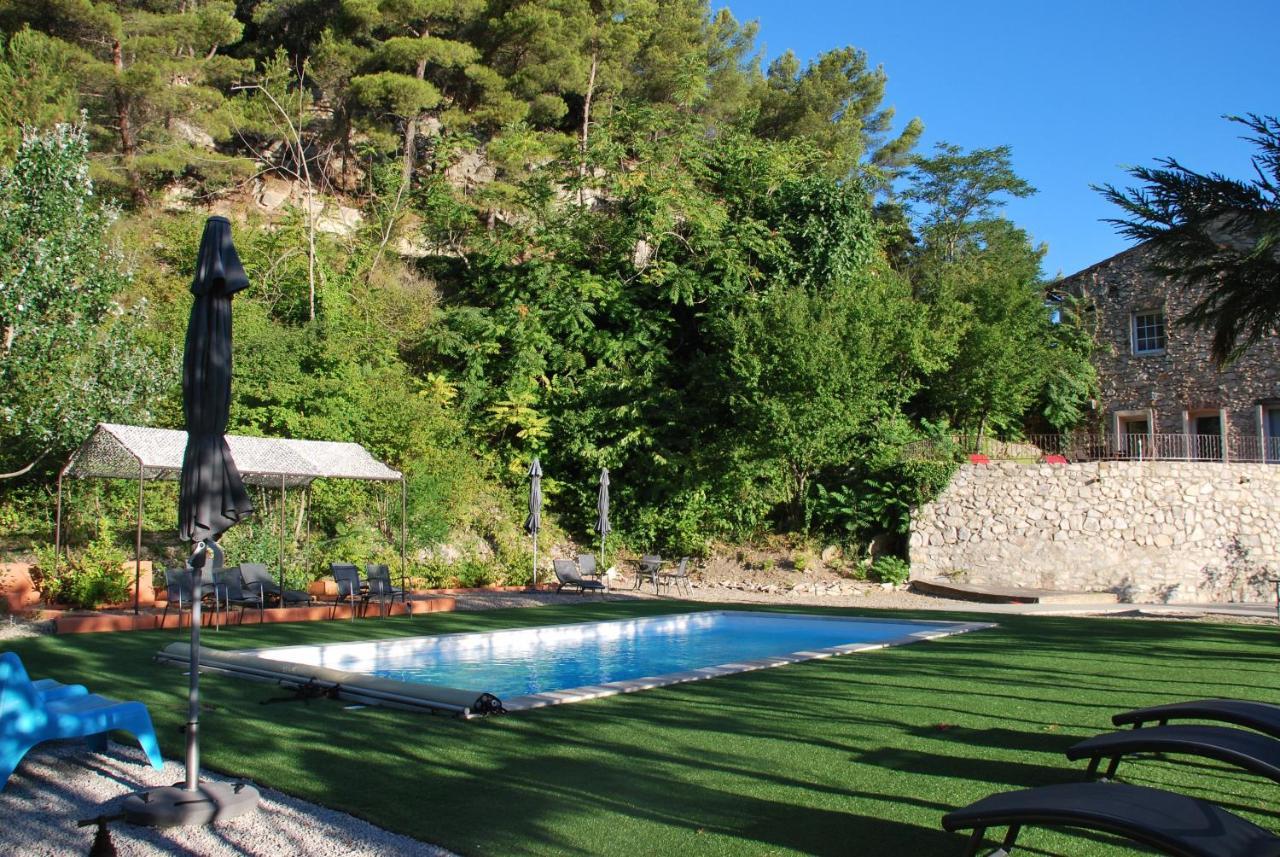 Ferienwohnung Les Tuileries De Lencieux Gigondas Exterior foto