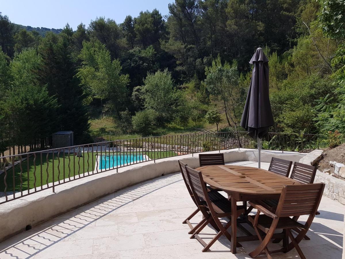 Ferienwohnung Les Tuileries De Lencieux Gigondas Exterior foto