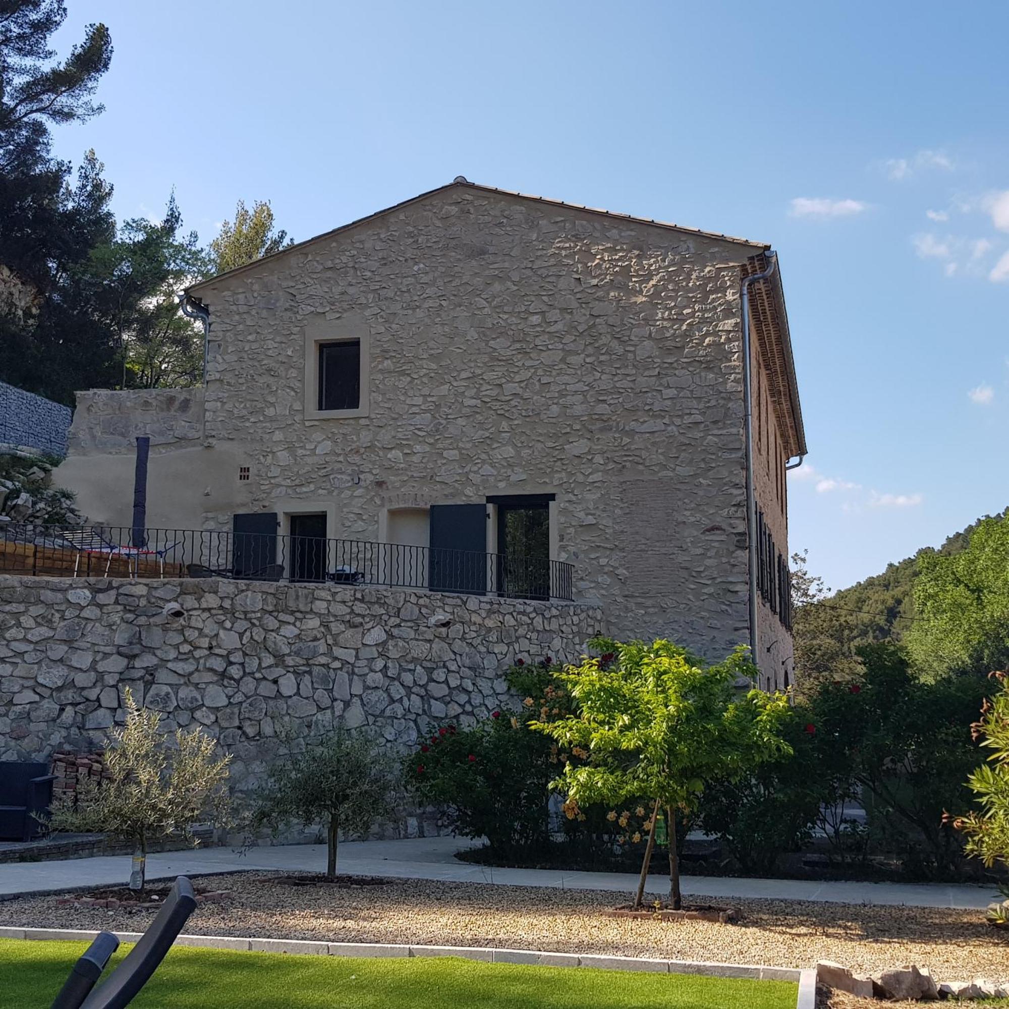 Ferienwohnung Les Tuileries De Lencieux Gigondas Exterior foto